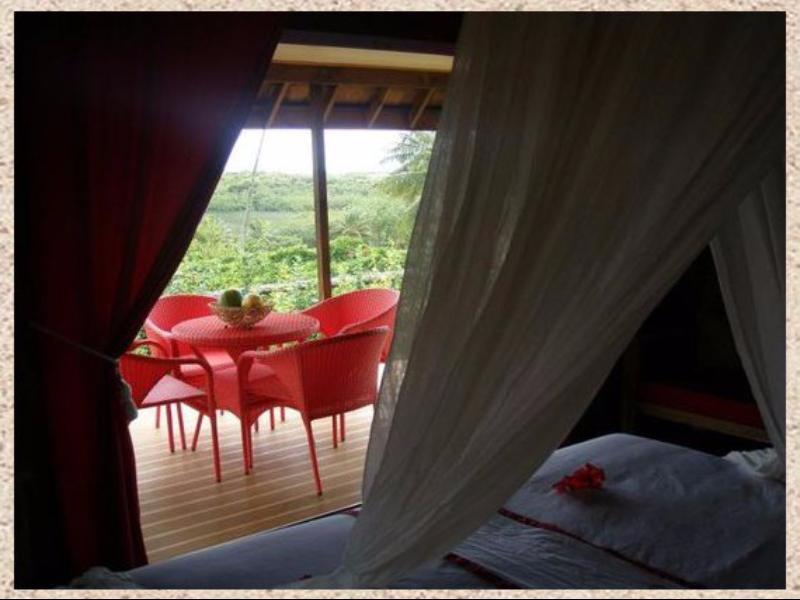 La Perruche Rouge Guest House Tamatoa Kültér fotó